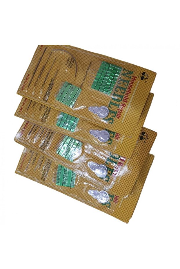 طقم ابرة خياطه يدوية العدد 4 بكت
