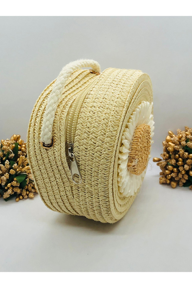 حقيبة محبوكة من القش - 2