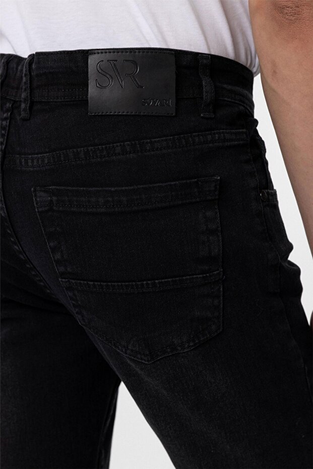 Slim Fit Denim Pantolon - 6