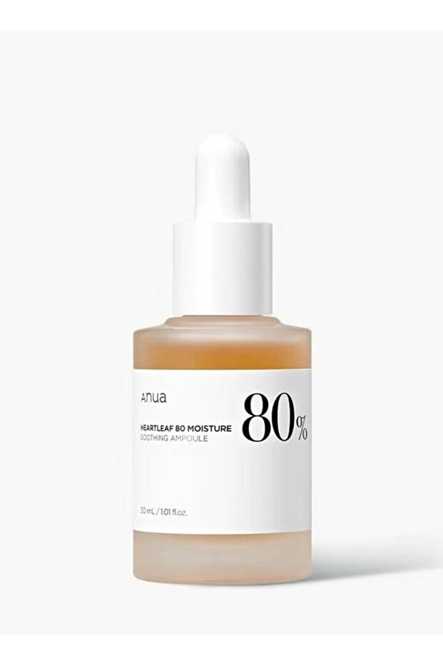 Heartleaf 80% Soothing Ampoule Non-greasy, Highly Concentrated Skin Calm Serum Hydrating Panthenol