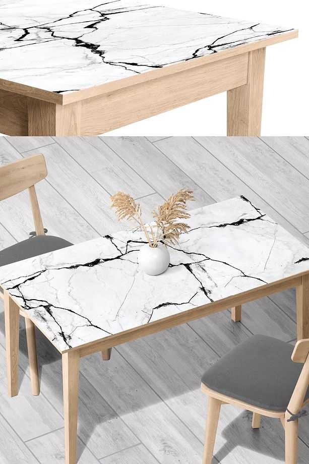 Kendinden Yapışkanlı Tezgah Kaplama Folyosu 100cm x 2m, pratik ve şık kullanım - 1
