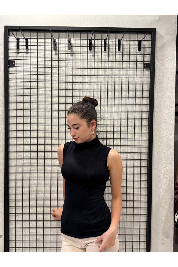Stand Collar Tank Top