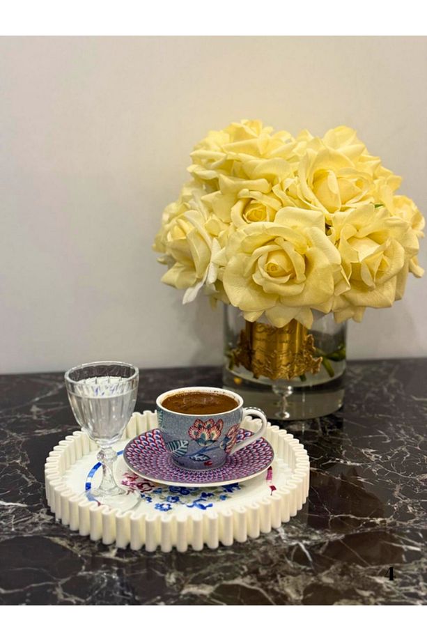 Modern ve Şık Dekoratif Sunum Tepsisi - 4