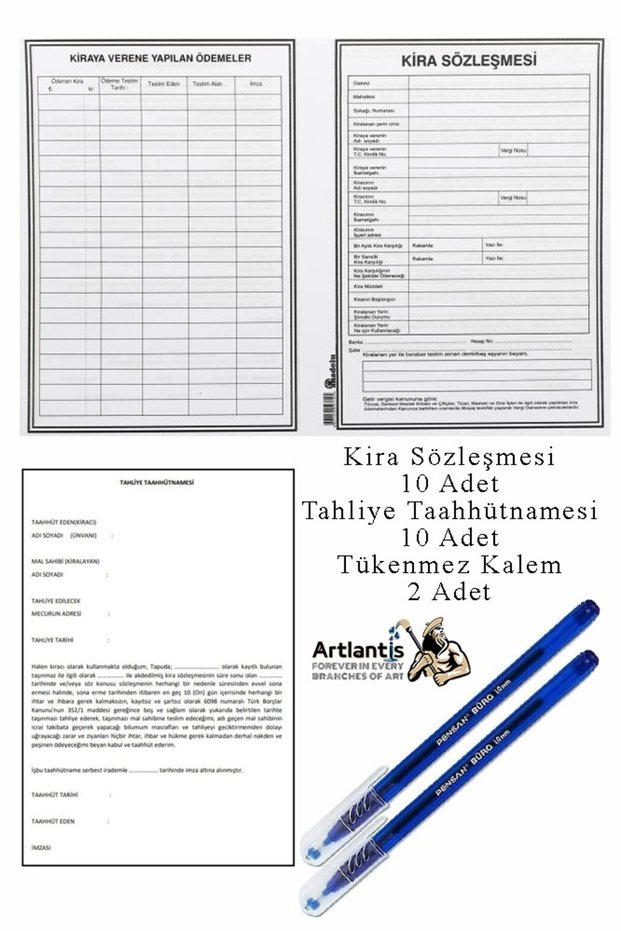 Lease Agreement and Eviction Warrant 10 Pieces Ballpoint Pens Lease Agreement and Eviction Warrant