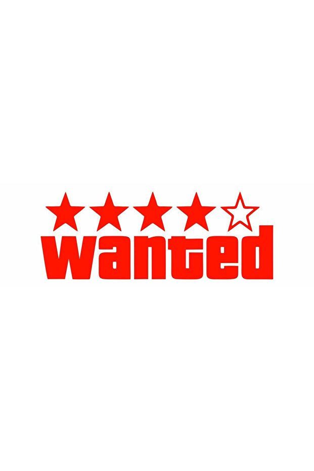 Wanted Motorcycle, Laptop, Glass, Helmet, Car Sticker 18x7 Cm