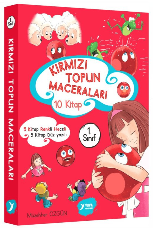 Kırmızı Topun Maceraları (10 Kitap Takım)