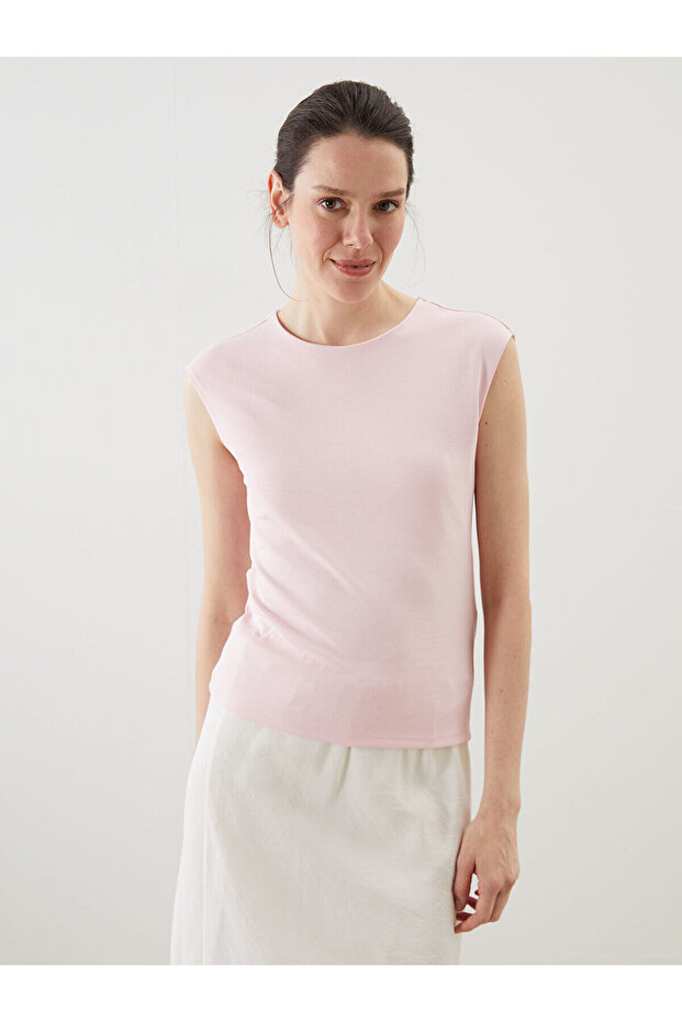 Nevavm Women's Oval Neck Tank Top with a Difference