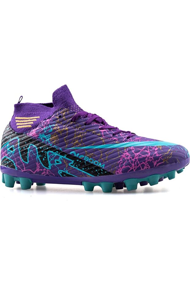 La Liga K565 Kids Sock Turf Football Boots