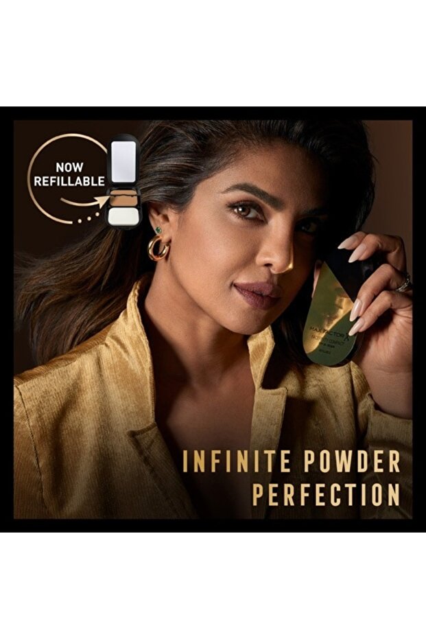 Max Factor Facefinity Compact Foundation - Porcelain 001 | Long-Lasting Matte Finish with SPF 20 - 4