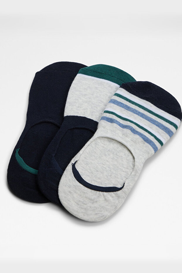 Taodrıc - Erkek Açık Mavi Örme Çorap - 1