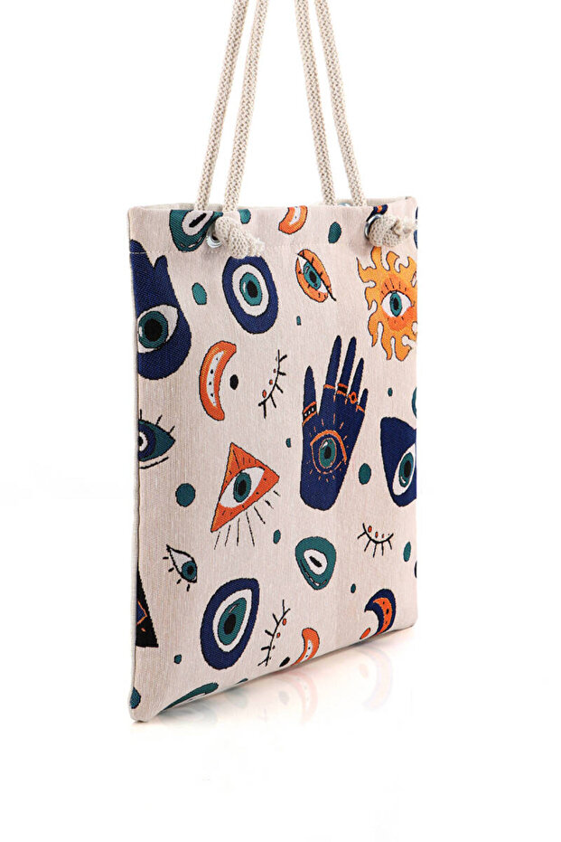 حقيبة كتف بتصميم عين - 2