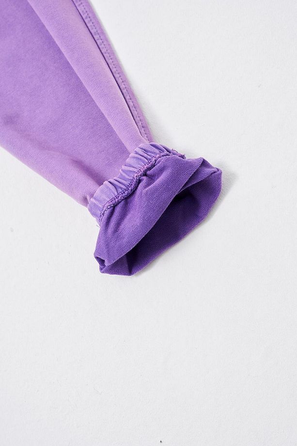 Erkek Luxury Basic Yıkamalı Jogger Eşofman Altı New Purple - 6