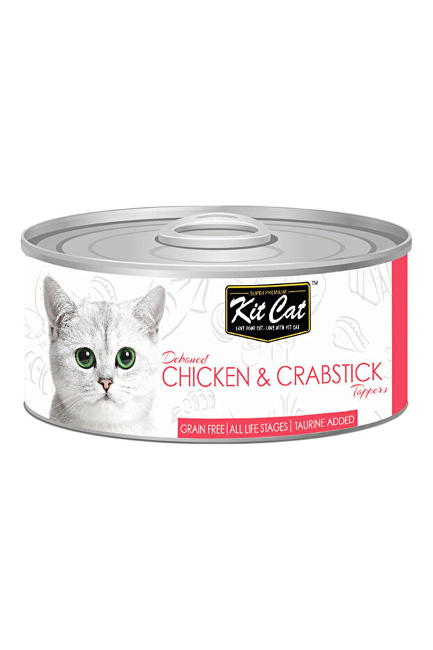 Chicken & Crabstick Toppers 80g Pack Of 6