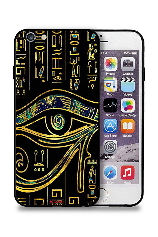 غطاء حماية لجهاز Apple iPhone 6 Plus/6s Plus بتصميم عين فنية