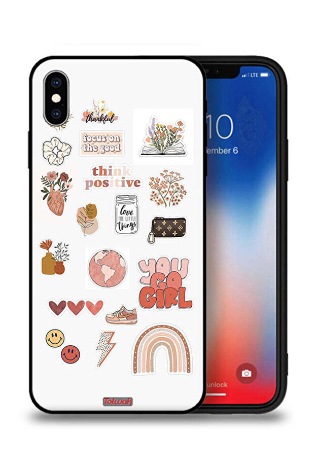 جراب حماية من Apple iPhone XS Max مطبوع عليه You Go Girl
