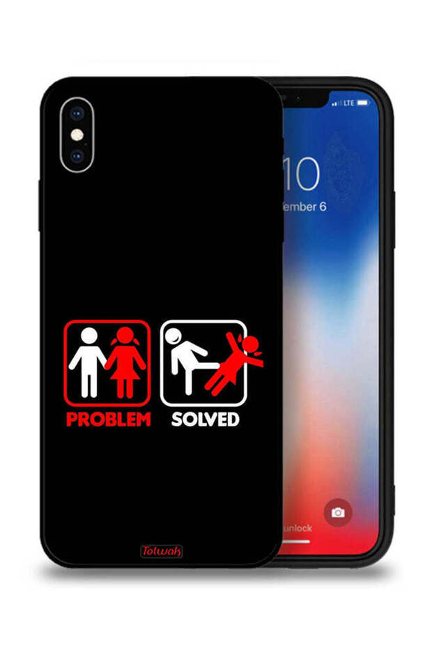 تم حل مشكلة حافظة الحماية لجهاز Apple iPhone XS - 1