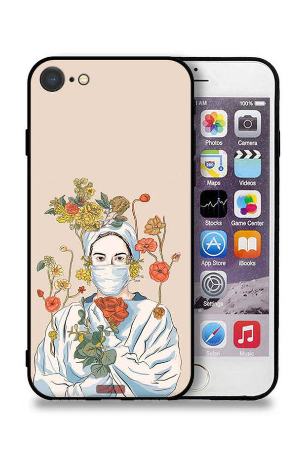 جراب حماية Apple iPhone SE (2020) بتصميم فن الممرضة