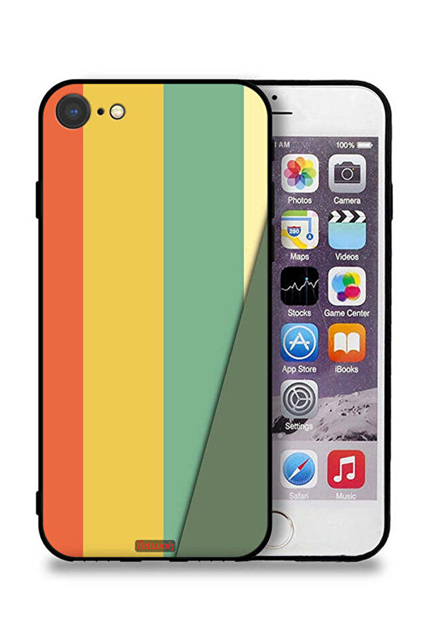 جراب حماية لجهاز Apple iPhone 8 بنمط بسيط - 1