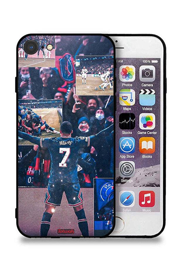 غطاء حماية لجهاز Apple iPhone 7 من Mbappy - 1