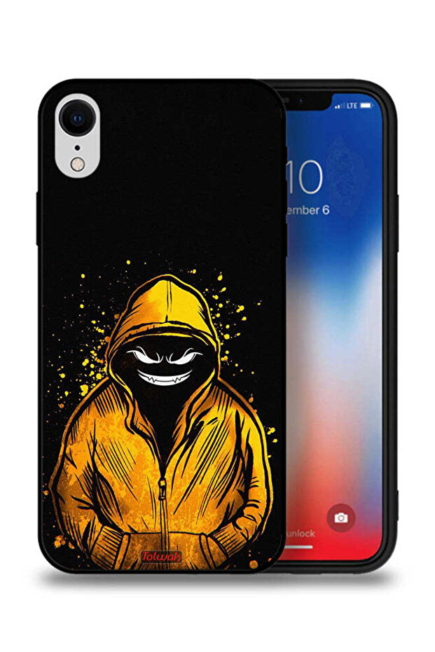 جراب حماية لجهاز Apple iPhone XR برسومات مارشميلو بوي