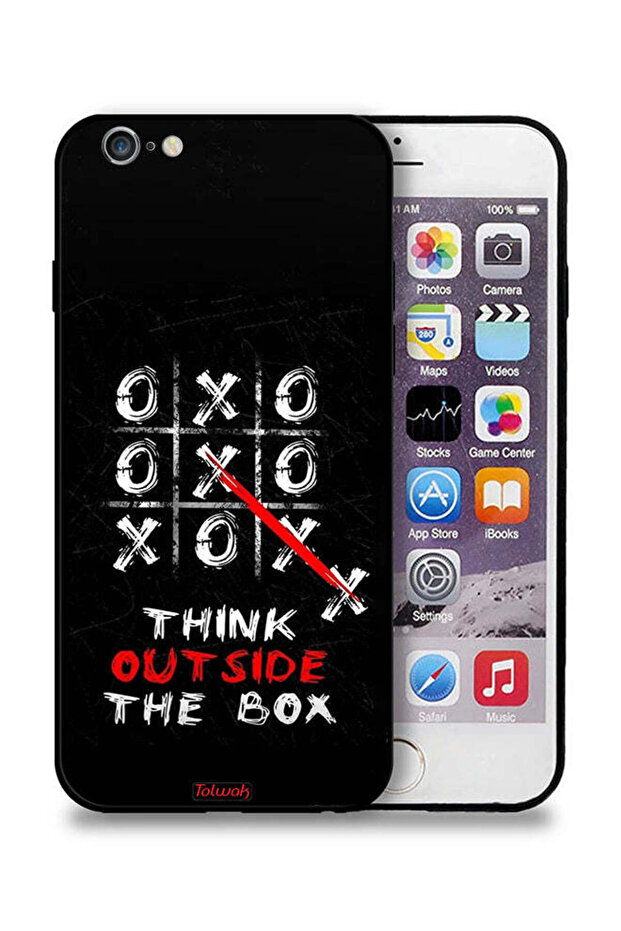 جراب حماية لجهاز Apple iPhone 6 Plus/6s Plus - فكر خارج الصندوق