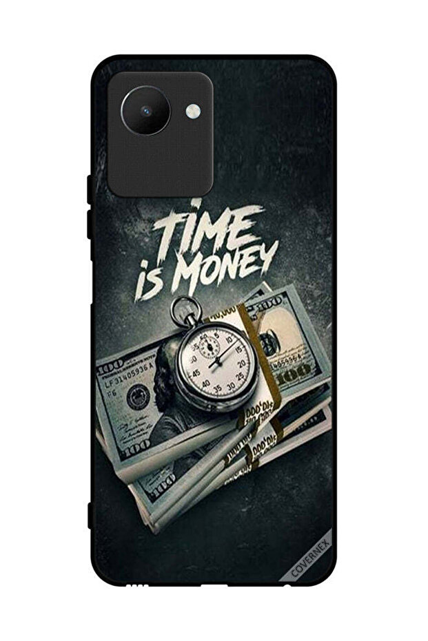 غطاء حماية لهاتف Realme C30s الوقت هو المال