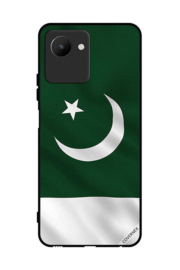 غطاء حماية لهاتف Realme C30s - علم باكستان