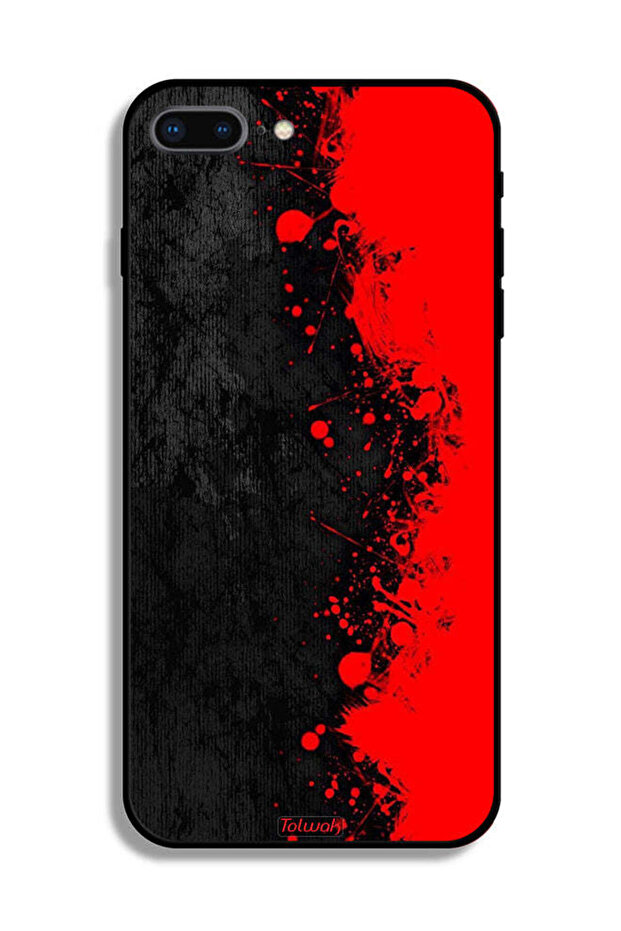 غطاء حماية لجهاز Apple iPhone 7 Plus بنمط تجريدي - 2