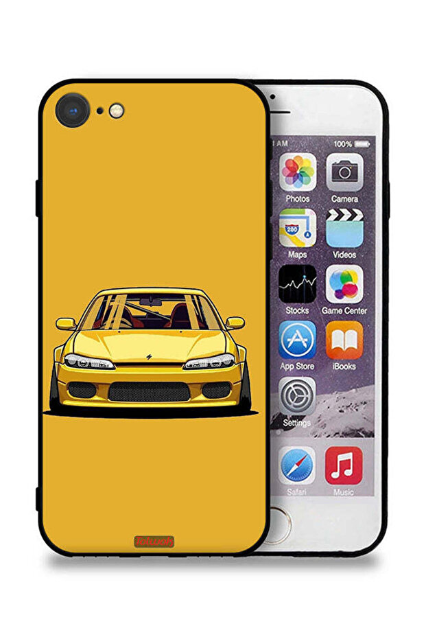 غطاء حماية لهاتف Apple iPhone 8 بتصميم سيارة