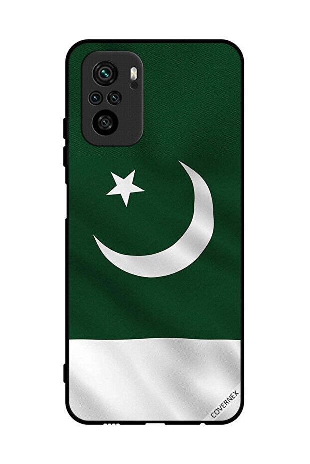 غطاء حماية لهاتف Poco M5s 4G علم باكستان