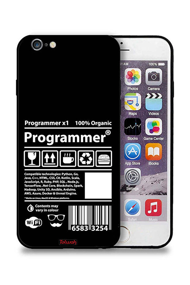 ملصق مبرمج لغطاء الحماية لجهاز Apple iPhone 6 Plus/6s Plus - 1