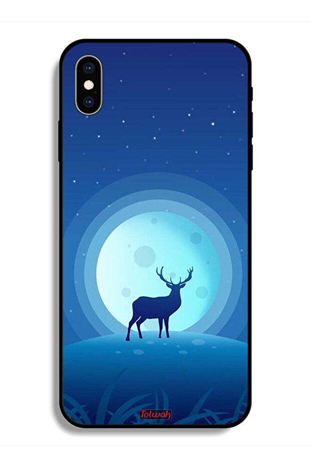 جراب حماية لجهاز Apple iPhone X Deer
