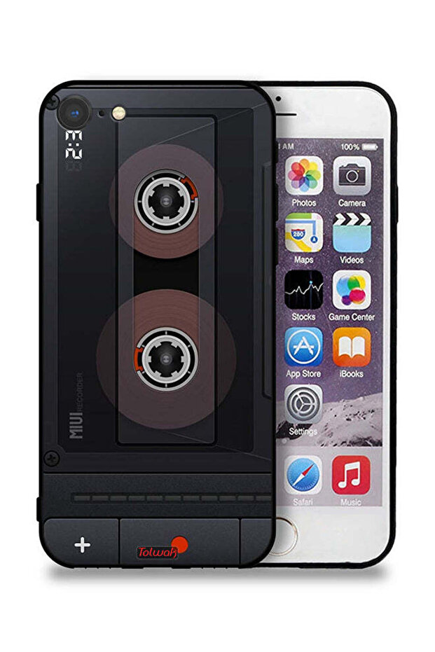 غطاء حماية لجهاز Apple iPhone 8 كاسيت