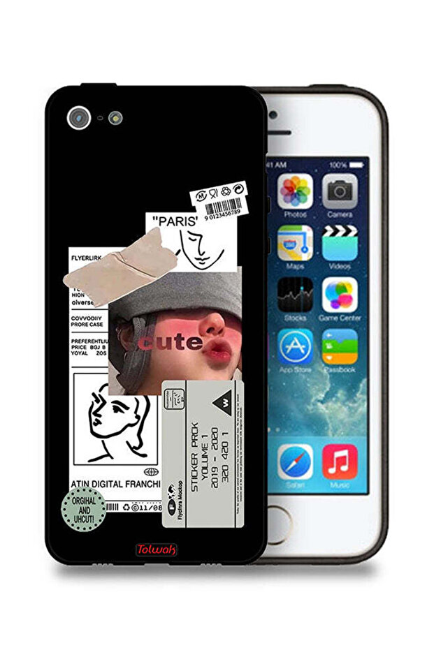 جراب حماية لطيف لهاتف Apple iPhone 5/5s/SE