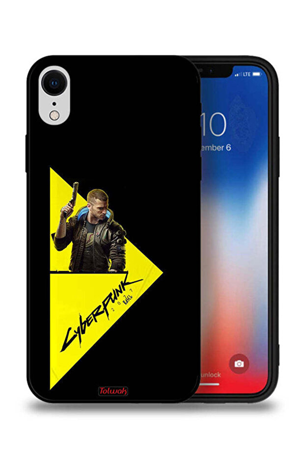 جراب حماية لجهاز Apple iPhone XR من Cyberpunk 2077