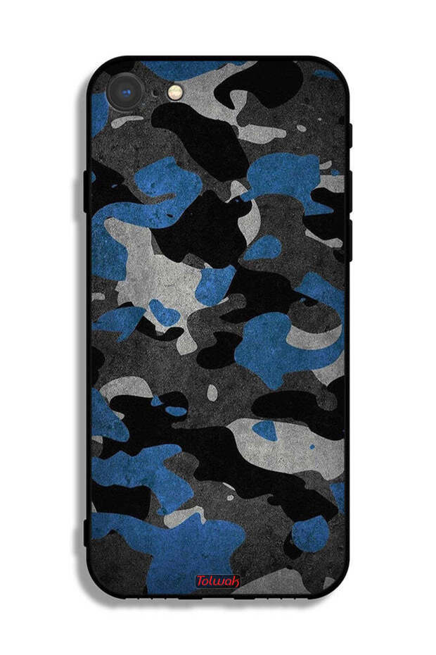 غطاء حماية لهاتف Apple iPhone 8 بنمط مموه - 2