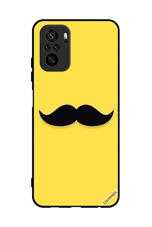 غطاء حماية لهاتف Poco M5s 4G Mustache
