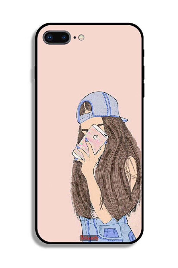 جراب حماية لجهاز Apple iPhone 8 Plus لالتقاط صور سيلفي - 2