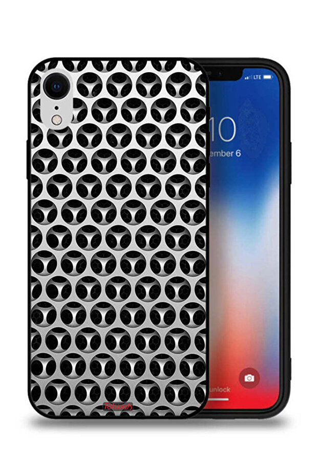 جراب حماية لجهاز Apple iPhone XR بنقشة عقارب الساعة