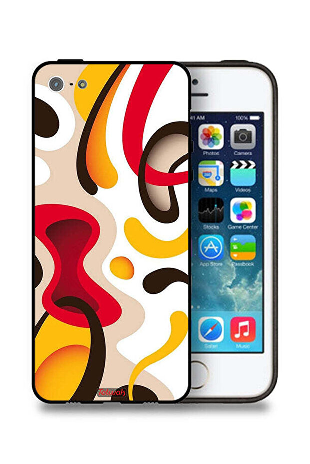 نمط غطاء الحماية لجهاز Apple iPhone 5/5s/SE - 1