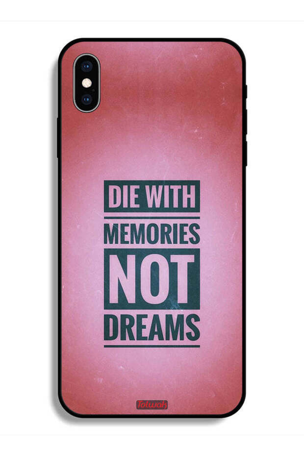 حافظة حماية لهاتف Apple iPhone X - ذكريات لا أحلام