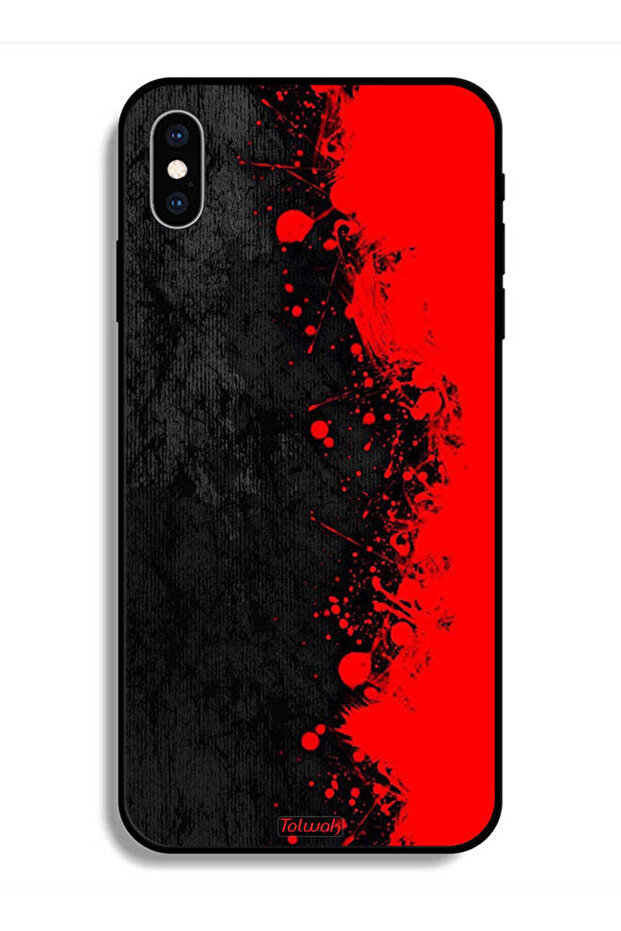Protective Case For Apple iPhone X Paint Abstract Pattern - 1