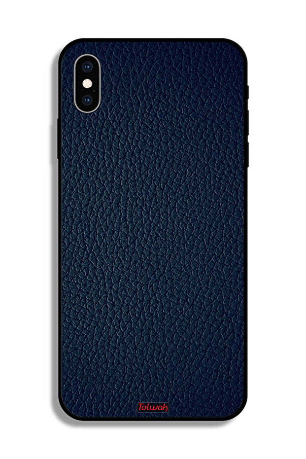 جراب حماية جلدي بنمط لهاتف Apple iPhone XS - 2