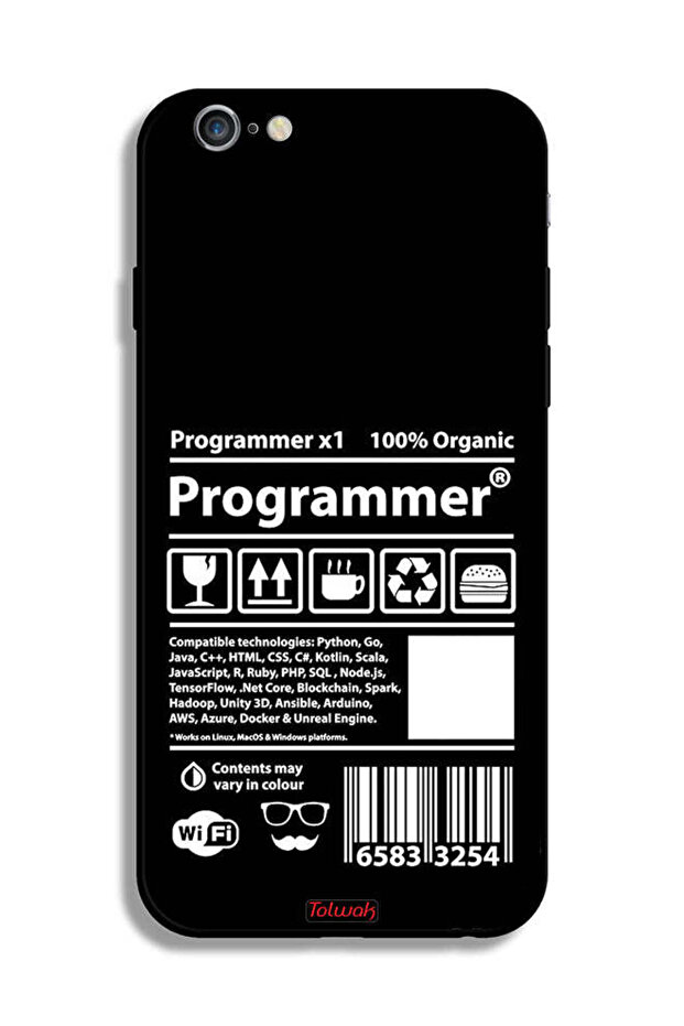 ملصق مبرمج لغطاء الحماية لجهاز Apple iPhone 6 Plus/6s Plus - 2