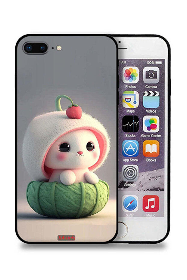 Apple iPhone 7 Plus Protective Case Cute Little Rabbit