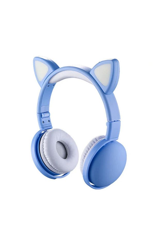 ALLY Kedi Kulak Kulaküstü Bluetooth 5.0 Kablosuz Kulaklık-(1903) - GRDS8798-3655 - 1