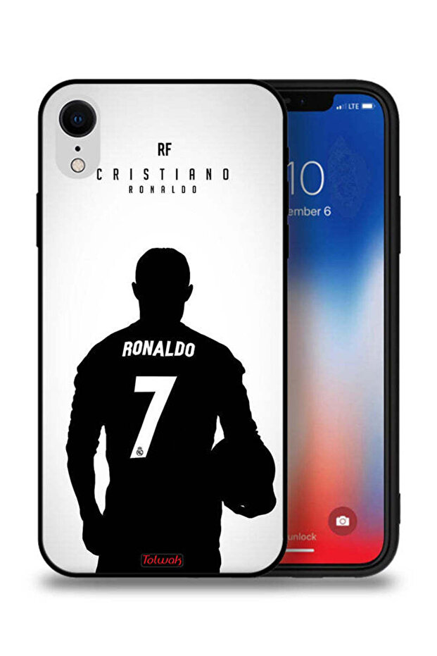 جراب حماية لهاتف Apple iPhone XR بقناع كريستيانو رونالدو
