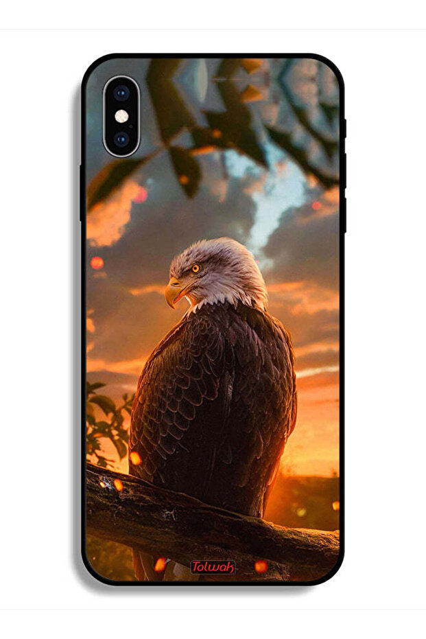 جراب حماية لجهاز Apple iPhone X Eagle - 1