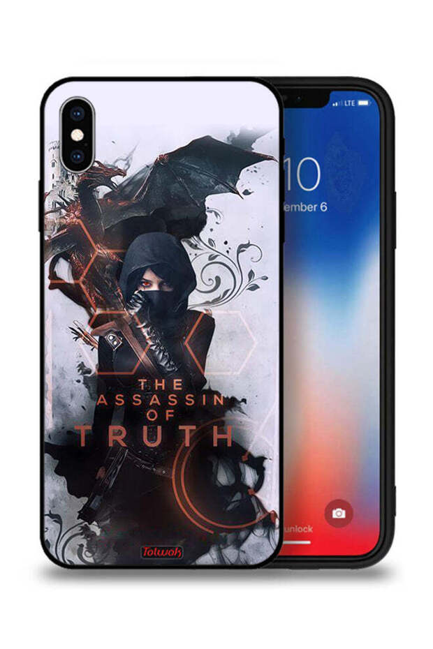 غطاء حماية لجهاز Apple iPhone XS Max - قاتل الحقيقة