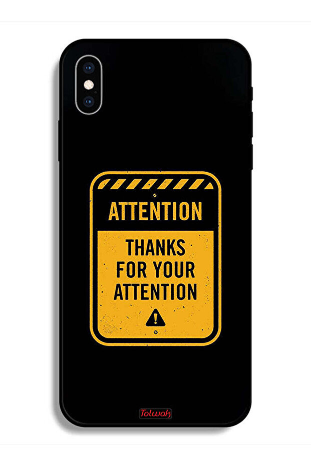 جراب حماية لهاتف Apple iPhone X شكرًا على الاهتمام